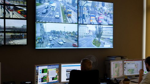 System monitoringu miejskiego na łódzkich ulicach działa od marca 2015 roku i cały czas jest rozbudowywany fot. z arch. UMŁ