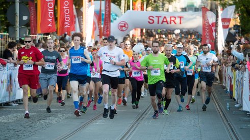 Bieg Ulicą Piotrkowską 2017 fot. z arch. org.