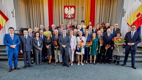 Odznaczeni "Za Zasługi dla Miasta Łodzi" fot. Sebastian Glapiński / UMŁ