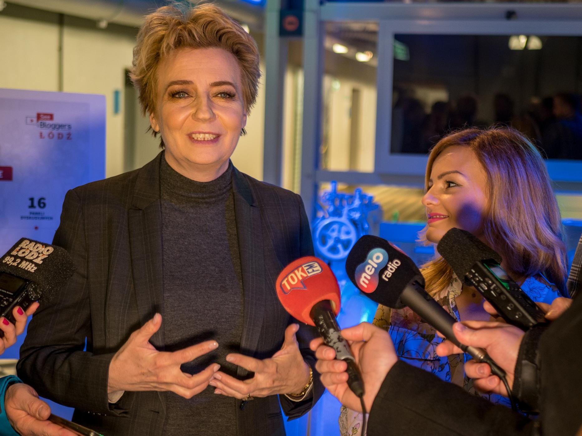 Prezydent Zdanowska liczy, że See Bloggers dobrze wypromuje Łódź, fot. Stefan Brajter / UMŁ