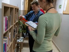 Biblioteczka przy ul. Objazdowej 17.
