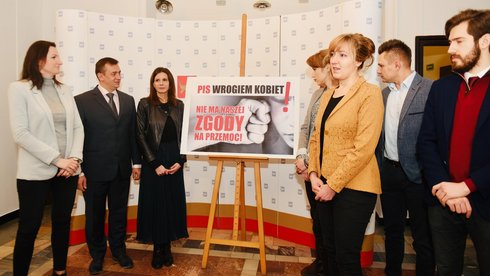 Radni Klubu KO oraz Klubu SLD fot. Paweł Łacheta