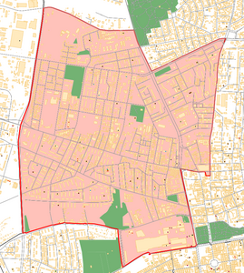  , Element graficzny: Mapa Osiedla Bałuty-Centrum