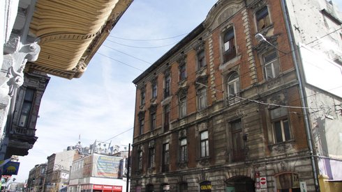 Kamienica przy ul. Zielonej 6 powstała pod koniec XIX w. Zaprojektował ją miejski architekt Franciszek Chełmiński fot. z arch. UMŁ