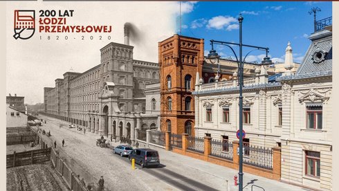 Plansza - 200 lat Łodzi Przemysłowej