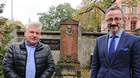 Cezary Pawlak i Krzysztof Piątkowski mat. UMŁ