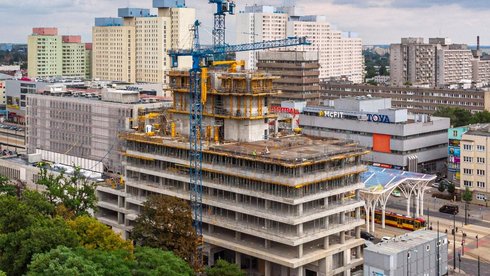 W Łodzi trwa boom w sektorze budownictwa biurowego i mieszkaniowego mat. arch. UMŁ