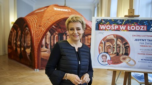 Ślubu udzieli prezydent Łodzi Hanna Zdanowska fot. Radosław Jóźwiak / UMŁ