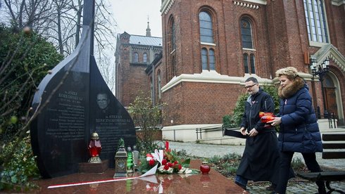Pamięci ojca Miecznikowskiego fot. Radosław Jóźwiak / UMŁ