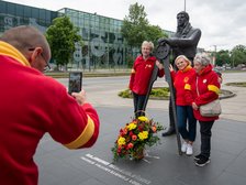 Przewodnicy z Koła Przewodników im. Rajmunda Rembielińskiego. Fot. Paweł Łacheta, UMŁ.        