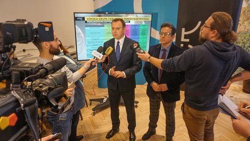 Panie premierze, co z tym prądem? mat. UMŁ