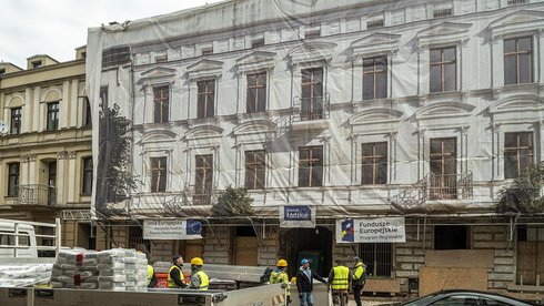 W 2020 roku miasto odda do użytkowania trzy gruntownie wyremontowane kamienice przy ulicy Wschodniej. fot. Stefan Brajter