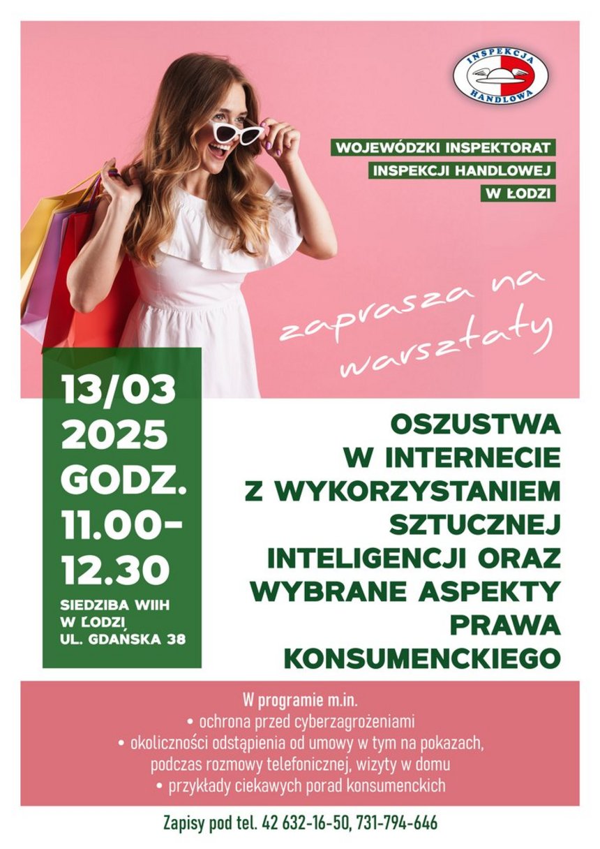 Plakat promujący wydarzenie. Informacja z grafiki powtórzona w treści aktualności.