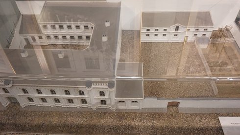 Makieta budynku Muzeum