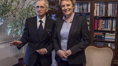 Jacek Federowicz spotkał się również z prezydent Łodzi Hanną Zdanowską fot. Stefan Brajter / UMŁ