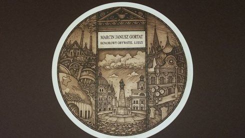 Grafika autorstwa Pawła Szadkowskiego