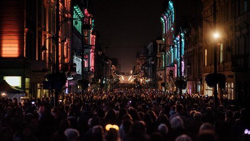 Festiwal Światła 2017 przyciągnął nawet 650 tys. widzów fot. z arch. UMŁ