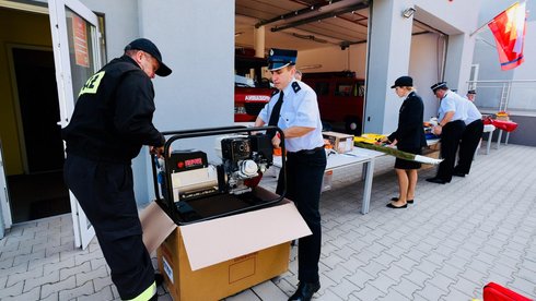 13 łódzkich jednostek OSP dostało nowy sprzęt fot. Paweł Łacheta / UMŁ