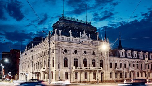 Pałac Izraela Poznańskiego, siedziba Muzeum Miasta Łodzi po remoncie fot. Sebastian Glapiński