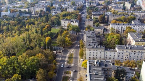 Ulica Wojska Polskiego fot. Archiwum UMŁ
