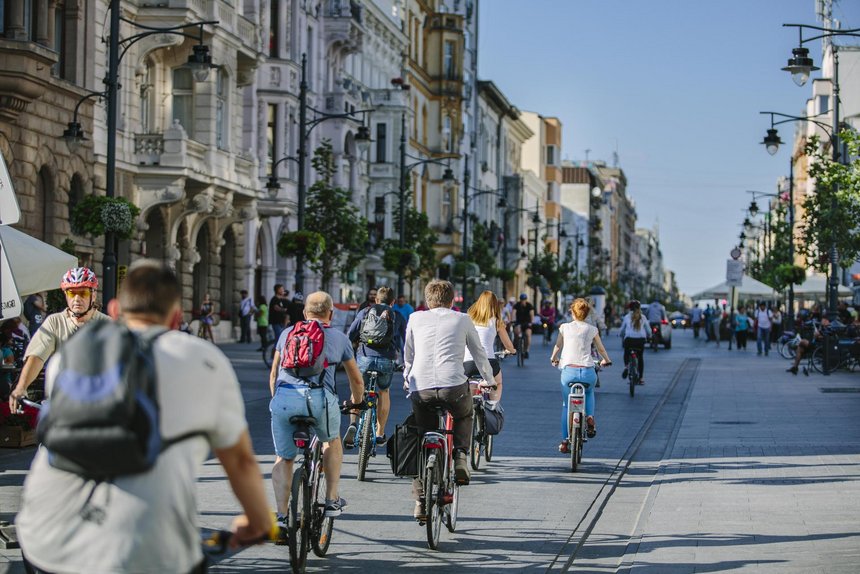 Dla łodzian najważniejsze są inwestycje w infrastrukturę i komunikację, infrastrukturę rowerową, komunalną oraz bezpieczeństwo. fot. z arch. UMŁ