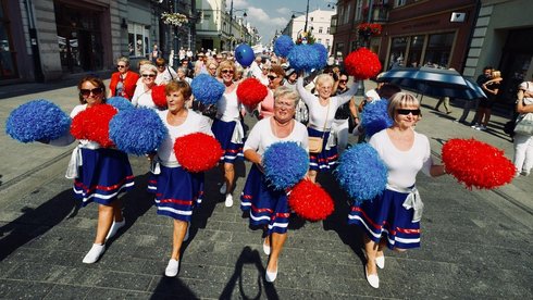 Parada Seniorów "Srebrna fiesta" fot. Paweł Łacheta / UMŁ