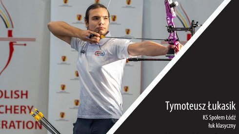 Tymoteusz Łukasik podczas zawodów