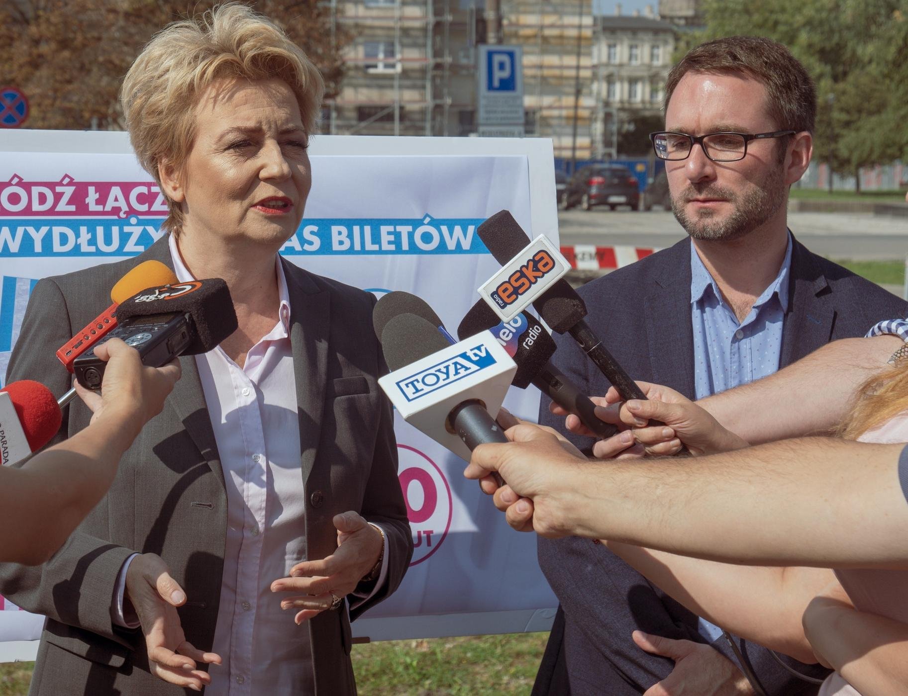 Prezydent Łodzi zapowiedziała wydłużenie czasu obowiązywania biletów, fot. Stefan Brajter / UMŁ