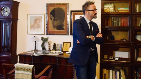 Gabinet Marka Edelmana, Muzeum Miasta Łodzi fot. Paweł Łacheta/UMŁ