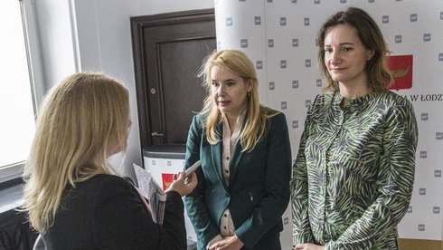 Konferencja prasowa fot. Stefan Brajter / UMŁ