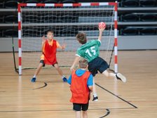 galeria zdjęć z II festwialu piłki ręcznej w Łodzi (zdjęcia uczestników konkurencji oraz meczy w ramach turnieju klas 5)