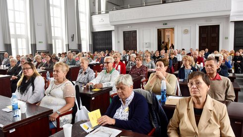 Inauguracja Samorządowego Uniwersytetu Trzeciego Wieku fot. Paweł Łacheta / UMŁ