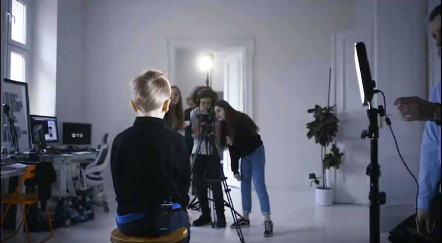 Kadr ze zwycięskiego filmu