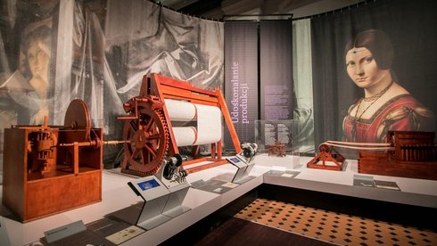 Wystawa "Leonardo da Vinci - Energia Umysłu" fot. z arch. UMŁ