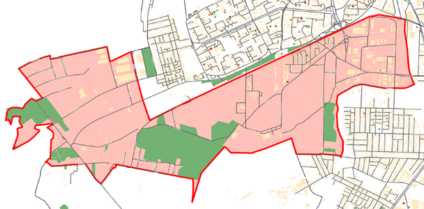 Mapa Osiedla Lublinek-Pienista 